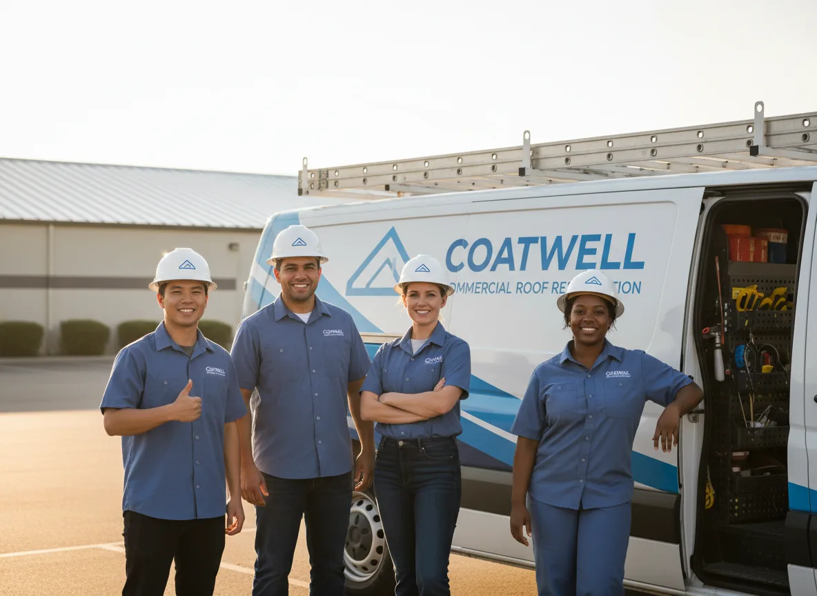 Commercial roof coating company in Smyrna Mills, ME